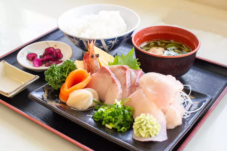 ▲「おまかせ刺身定食」…980円(税込)