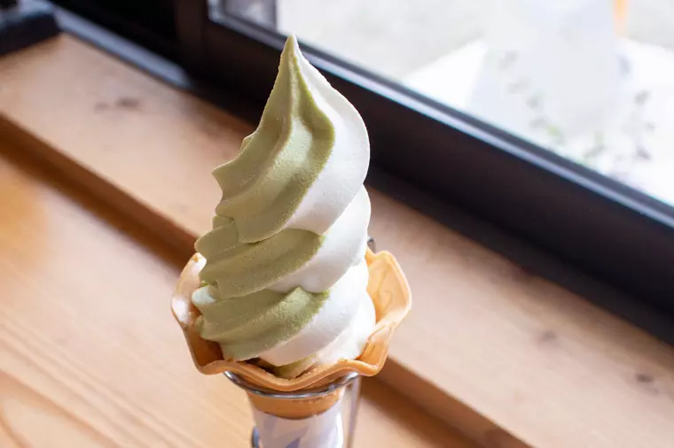 ▲「佐原わさびミックス」…350円(税込)
※コーン、カップどちらも同じ