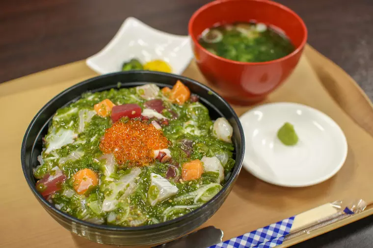 ▲「漁師のまかない丼」1,100円(税込)