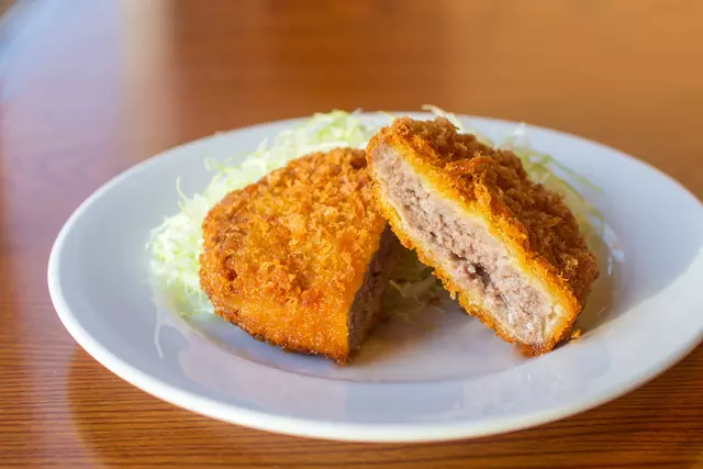 ▲「相馬牛ジューシーメンチ」280円(税込)