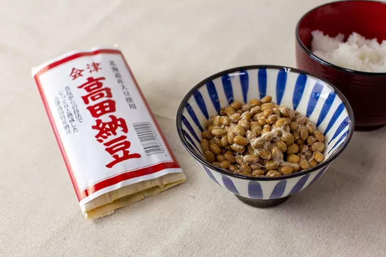▲「会津高田納豆」...1個100円(税込)